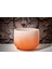 CSBC13D Sacral Chakra 13’’ Crystal Singing Bowl Note D4 (Color Frosted Orange) 2