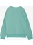 Erkek Çocuk Sweatshirt Yazı Baskılı 4-8 Yaş, Su Yeşili 4