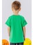 Erkek Çocuk Tişört Slogan Temalı Araba Baskılı 2-6 Yaş, Yeşil 3
