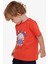 GİRLS & BOYS Erkek Çocuk Tişört Pop Corn Baskılı 2-6 Yaş, Mercan 2