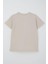 Erkek Çocuk Tişört Yazı Baskılı Cepli 8-12 Yaş, Bej 5