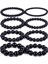 6mm Siyah Obsidyen Bilezik Budist Dua Bereket Taşı Top Boncuk Takı Sevgililer Günü Hediyesi (Yurt Dışından) 2
