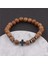 Çapraz 2 Unisex Kadın Erkek Yoga 108 Boncuklu Doğal Sandal Ağacı Budist Buddha Ahşap Tesbih Kolye Tespih Om Bileklik (Yurt Dışından) 1
