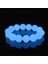 Mavi 12 Büyücü Erkek Bileklik Luminöz Floresan Taş Inci Gece Işığı Takı Işık Yansıtan Kolye Kızlar Için Pulsera Antiestres Bijoux (Yurt Dışından) 5