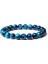 21CM Tarzı No.12 Boyutu 2021 Yeni Trend 5A Lapis Lazuli Kaplan Gözü Boncuk Bilezik Erkek Doğal Taş Sağlık Koruma Kadın Ruh Takıları Pulsera Hombre (Yurt Dışından) 3