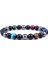 8mm Tarzı No.4 Boyutu Doğal Siyah Obsidyen Hematit Kaplan Gözü Boncuklu Bileklik Erkekler Için Manyetik Sağlık Koruma Kadın Ruh Takı Pulsera Hombre (Yurt Dışından) 1