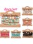 H24014 Kadınlar Için Hediye Boho Bilezik Pulseras Mujer 3 Katmanlı Kristal Taş Boncuklu Püsküllü Şanslı Bileklik (Yurt Dışından) 2