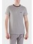 Çizgili Pamuklu Slim Fit Bisiklet Yaka T Shirt K10K1141770K7 Erkek T Shirt K10K114177 0k7 1