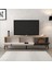 3501 Neva Tv Ünitesi 150 cm Sepet - Antrasit - Beyaz 3