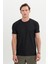 Slim Fit Dar Kesim Bisiklet Yaka Esnek Tişört 3