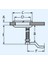 Marinetech Paslanmaz Çelik Yuvarlak Kilitli Kulp 62MM 814731450RS 2