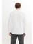 %100 Pamuk Tailored Slim Fit Dar Kesim Düğmeli Yaka Gömlek 5