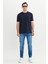 Pamuklu Modern Fit Rahat Kesim Bisiklet Yaka Tişört 2
