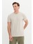 Slim Fit Dar Kesim Bisiklet Yaka Esnek Tişört 3