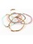 No.9 Boyutu Doreenbeads Doğal Kristal Bileklikler Elastik Ile Ince Boncuklu Bilezik En Iyi Çift Takıları Için 18CM7 Uzunlukta, 1 Parça (Yurt Dışından) 4