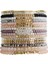 No.9 Boyutu Doreenbeads Doğal Kristal Bileklikler Elastik Ile Ince Boncuklu Bilezik En Iyi Çift Takıları Için 18CM7 Uzunlukta, 1 Parça (Yurt Dışından) 5