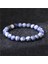 23CM Tarzı Kırmızı Ağ Doğal Taşlı Malakit Lapis Lazuli Şifa Boncuklu Kolye Erkekler Kadınlar Yoga Takı Hediye Chakra Boncuklu Kolye Erkekler 8mm (Yurt Dışından) 5