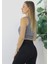 Beli Lastikli Crop Gri - LKS2907.022 2