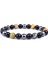 10 mm Tarzı No.13 Boyutu Doğal Siyah Obsidyen Hematit Kaplan Gözü Boncuklu Bileklik Erkekler Için Manyetik Sağlık Koruma Kadın Ruh Takı Pulsera Hombre (Yurt Dışından) 1