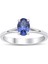 Tanzanite Oval Tektaş Yüzük 1