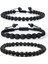 Stil 12 Sıcak Erkek Bilezikleri 6mm Siyah Lava Taşı El Yapımı Hematit Haçlı Boncuklu Bileklik & Bilezik Ayarlanabilir Boy Kadın Bilek Takısı (Yurt Dışından) 4