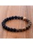 ABK040-10 8mm Yeni Doğal Ahşap Boncuk Bilezik Erkek Siyah Etnik Meditasyon Beyaz Bilezik Kadın Dua Takı Yoga Bilezik Homme (Yurt Dışından) 4