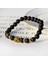 Stil 5 Moda Beyaz Turkuaz Taşlı Şans Bilekliği Erkek Ahşap Boncuk Bileklik El Yapımı Altın Leopar Bilezikler & Bilezikler Pulseira Masculina (Yurt Dışından) 5