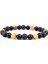 8mm Tarzı No.15 Boyutu Doğal Siyah Obsidyen Hematit Kaplan Gözü Boncuklu Bileklik Erkekler Için Manyetik Sağlık Koruma Kadın Ruh Takı Pulsera Hombre (Yurt Dışından) 1