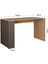 Edgar L4820 Mutfak Adası Bar Masası 160 cm Antrasit Ahşap Üst Depolamalı Çok Amaçlı Oturmalı Masa 5