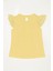 Kız Çocuk Tişört Kedicik Baskılı 1-4 Yaş, Sarı 2