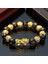 Ayarlanabilir Stil Stil 1 Çin Fengshui Pixiu Obsidyen Taş Boncuklu Bileklik Renk Değiştiren Şans Bilekliği Kadın Erkek Cinsiyetler Arası Uğur ve Zenginlik Bilekliği (Yurt Dışından) 3
