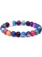 19CM Tarzı 35MAT Akik Kadınlar ve Erkekler Için Doğal Taş Boncuklu Bilezik 8mm Boncuklu Lava Agates Kuvars Çakra Yoga Bilezikleri Kadınlar Için Takı Hediye (Yurt Dışından) 1