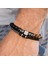 No.8 Boyutu 2020 Yeni Moda Erkek Bilezik Setleri Trendy El Yapımı Doğal Taş Boncuklu Bileklik Erkek Takı Hediye Pulsera Hombre (Yurt Dışından) 1