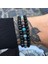 No.8 Boyutu 2020 Yeni Moda Erkek Bilezik Setleri Trendy El Yapımı Doğal Taş Boncuklu Bileklik Erkek Takı Hediye Pulsera Hombre (Yurt Dışından) 3