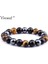 21CM Tarzı 8 mm Rüya Doğal Siyah Obsidiyen Hematit Kaplan Gözü Boncuklu Bilezik Erkekler Için Manyetik Sağlık Koruma Kadınlar Takı Pulsera Hombre (Yurt Dışından) 2