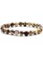 Zebra Taşı 01-03 Doğa Boncuklu Bilezik Erkekler 8mm Doğal Taş Lav Taşı Kaplan Gözü Karasinek Mat Iyileştirici Boncuk Esnek Şans Yoga Kadın Takı (Yurt Dışından) 1