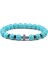 19CM Tarzı Siyah Desen Dua Erkek Doğal Taş Ahşap Boncuk Tespih Hematit Haç Bilezik Oniks Meditasyon Bileklik Kadın Yoga Takı Homme Pulsera (Yurt Dışından) 5
