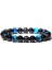 23CM Tarzı No.6 Boyutu Yeni Doğal Obsidyen Hematit Kaplan Gözü Boncuklu Bilezik Erkekler Için Manyetik Sağlık Koruma Kadınlar Ruh Takı Pulsera Hombre (Yurt Dışından) 1