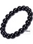 10 mm Siyah Obsidyen Bilezik Budist Dua Bereket Taşı Top Boncuk Takı Sevgililer Günü Hediyesi (Yurt Dışından) 1