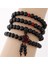 No.2 Boyutu 9 Stil 6mm Doğal Sandal Ağacı Budist Buddha Ahşap Dua Boncuğu Siyah Ebano Cinsiyetsiz Erkek Bilezikleri ve Kadınlar Için Bilezikler (Yurt Dışından) 5