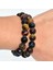 18CM Tarzı 6mm Napoln Sarı Mavi Kırmızı Kaplan Gözü Taş Bileklik Erkek Kadınlar Için Tiger Eye Taş Bilezik (Yurt Dışından) 3
