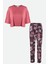 Kadın Vorteks Kısa Kollu Pijama Takımı 1