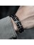 No.6 Boyutu 2 Parça Taç Erkek Bilezik Set Moda Altın Renk El Yapımı Yeni Strand Taş Boncuk Bilezik Erkek Takıları Için Pulsera Hombre (Yurt Dışından) 5