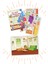 Mini Sticker Book ( 3'lü Set) My Home & Dınosaurs & Sports 4