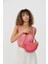 Fuşya SHK26 Tek Bölmeli Suni Deri El ve Omuz Çantası U:12 E:26 G:6 cm 1