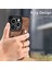 iPhone 15 Pro Max Için Kılıf Rfıd Engelleme Kart Yuvaları Deri+Tpu Halka Çubuğu Kapak-Kahverengi (Yurt Dışından) 5