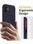 iPhone 11 Için Halkalı Manyetik Kılıf Kickstand Pc+Silikon Düşmeye Dayanıklı Telefon Kapağı-Gece Yarısı Mavisi (Yurt Dışından) 3