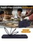 iPhone 11 Için Halkalı Manyetik Kılıf Kickstand Pc+Silikon Düşmeye Dayanıklı Telefon Kapağı-Gece Yarısı Mavisi (Yurt Dışından) 5