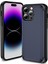 iPhone 15 Pro Için Kılıf Tpu+Pc Telefon Kabuğu, Kart Yuvası ve Flip Kickstand-Safir (Yurt Dışından) 1