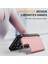 iPhone 15 Pro Için Kılıf Tpu+Pc Telefon Kabuğu, Kart Yuvası ve Flip Kickstand-Pembe (Yurt Dışından) 3